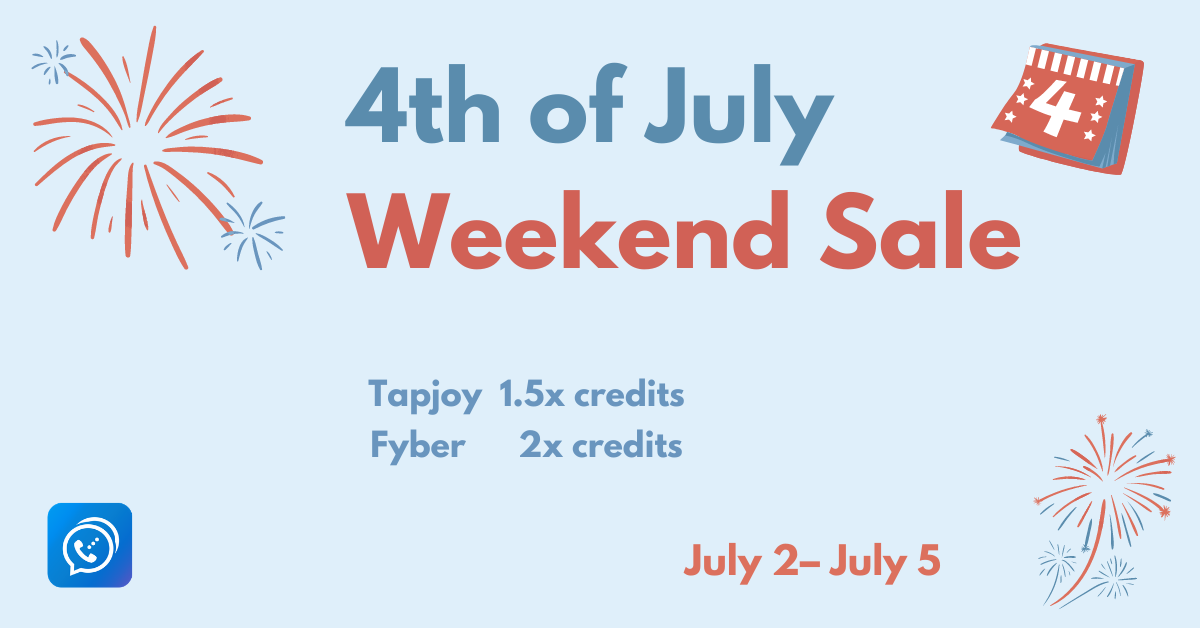 4th of July Weekend Sale