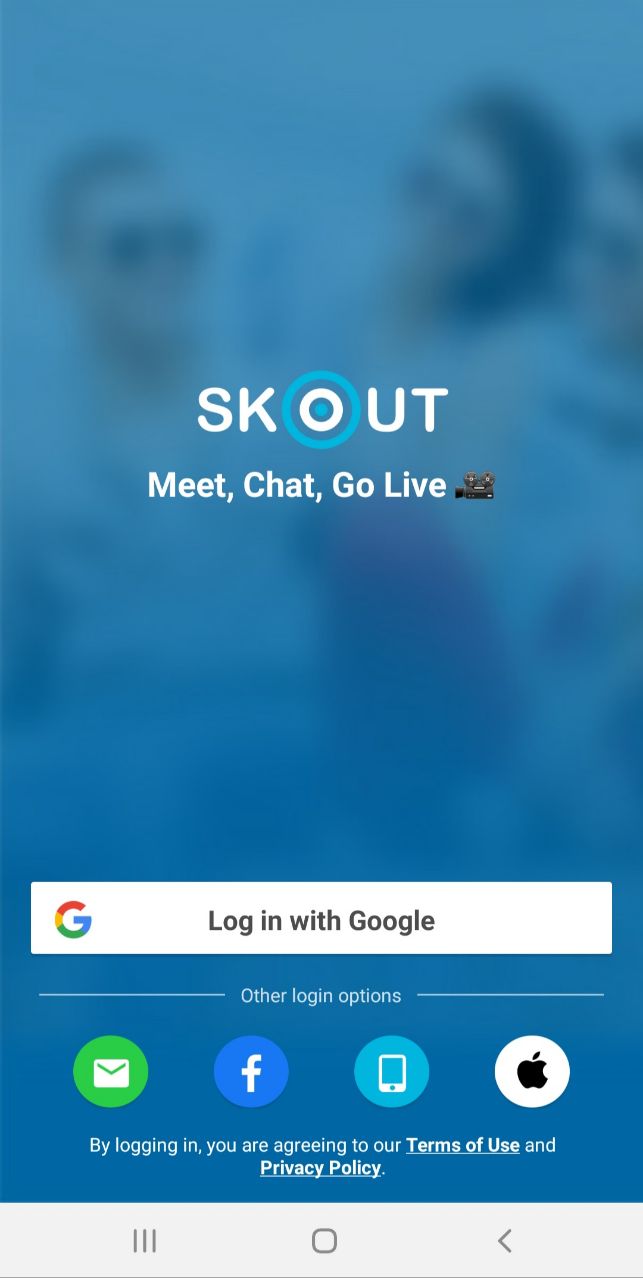 create and delete skout account 1