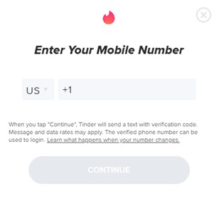 get a verification code on tinder 2