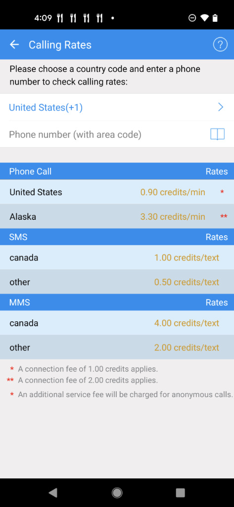 How Much does it Cost to Send and Receive SMS with Dingtone?